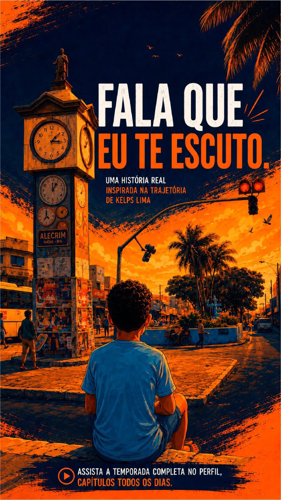 Kelps Lima lança novela digital para contar sua trajetória e dar voz aos potiguares