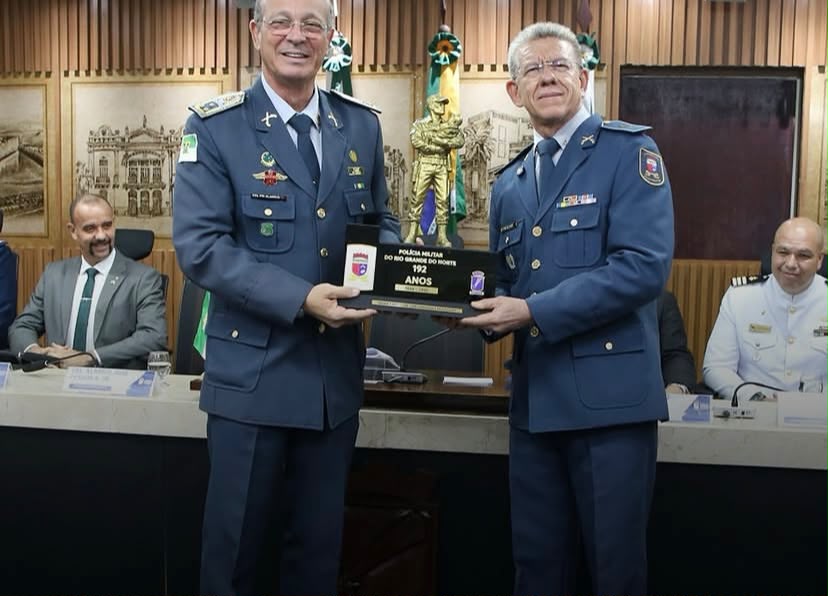 Câmara de Natal homenageia a PMRN pelos 192 anos de serviços prestados ao povo potiguar