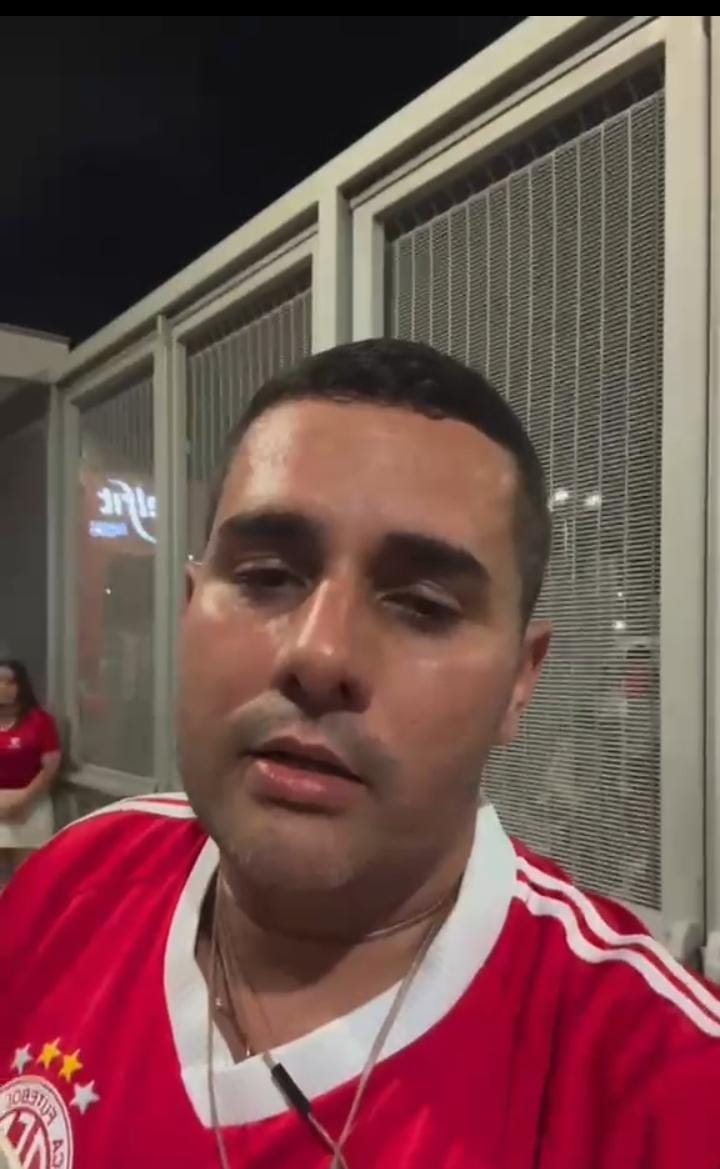 “Isso é ridículo”, diz torcedor após ser barrado com garrafa d’água da filha na Arena das Dunas