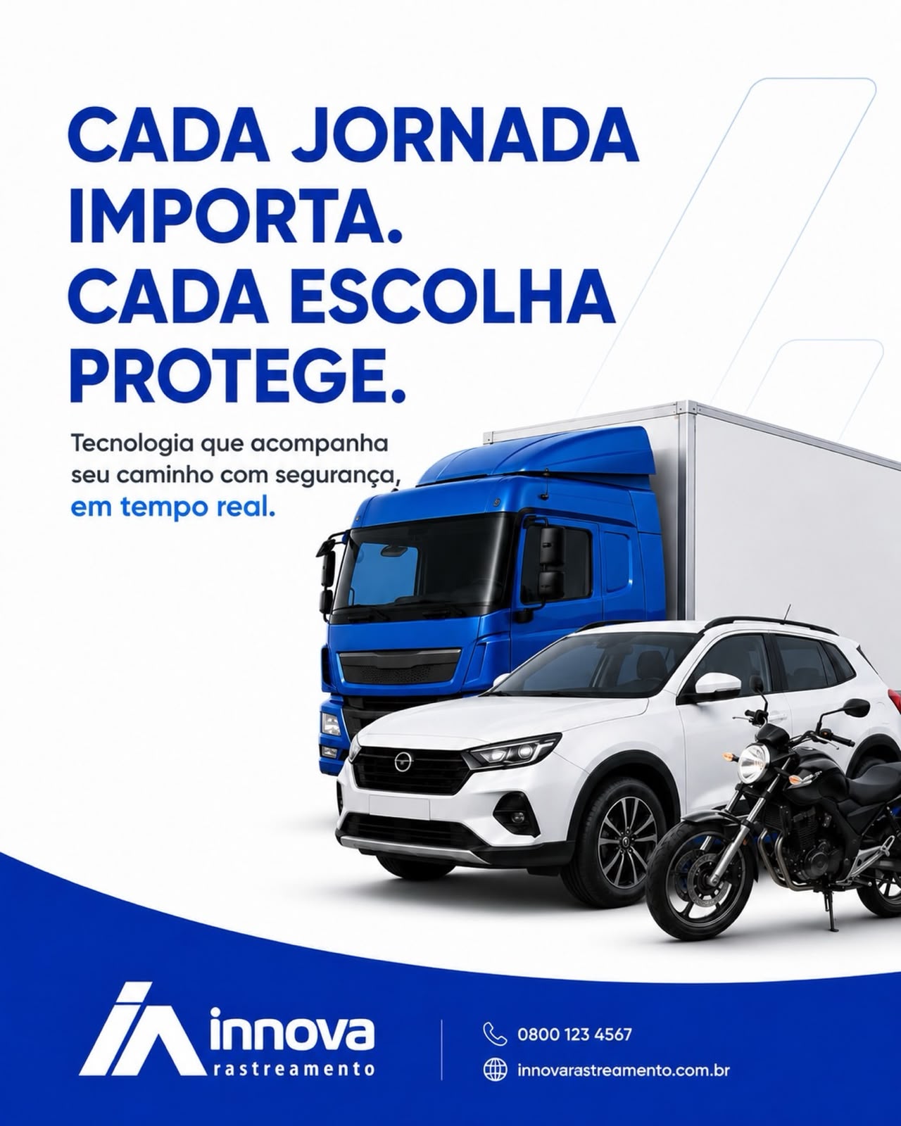 Innova Rastreamento: tecnologia que protege o seu caminho