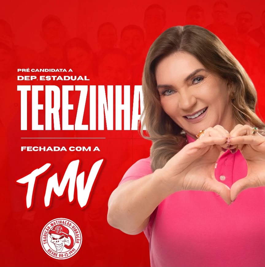 Torcida organizada do América declara apoio à pré-candidatura de Terezinha Maia
