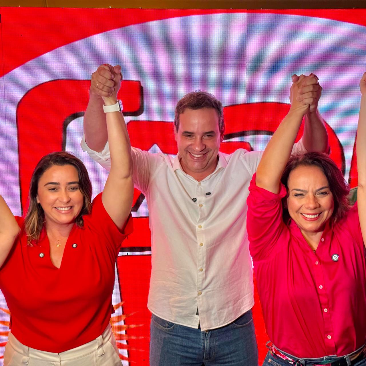 Com Larissa de vice, Cadu de Lula se fortalece mais em Mossoró e repete aliança nacional