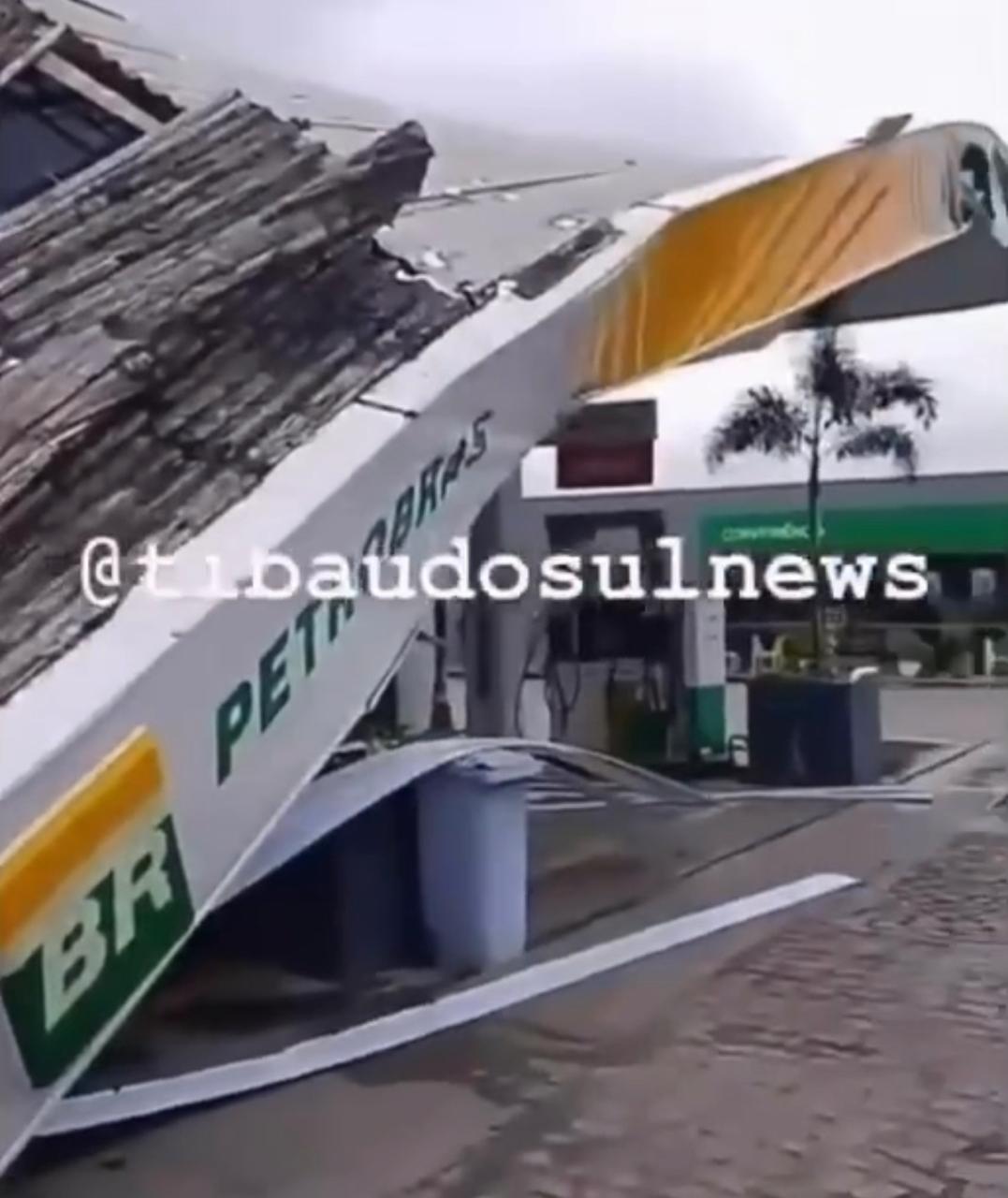 Cobertura de Posto desaba no RN