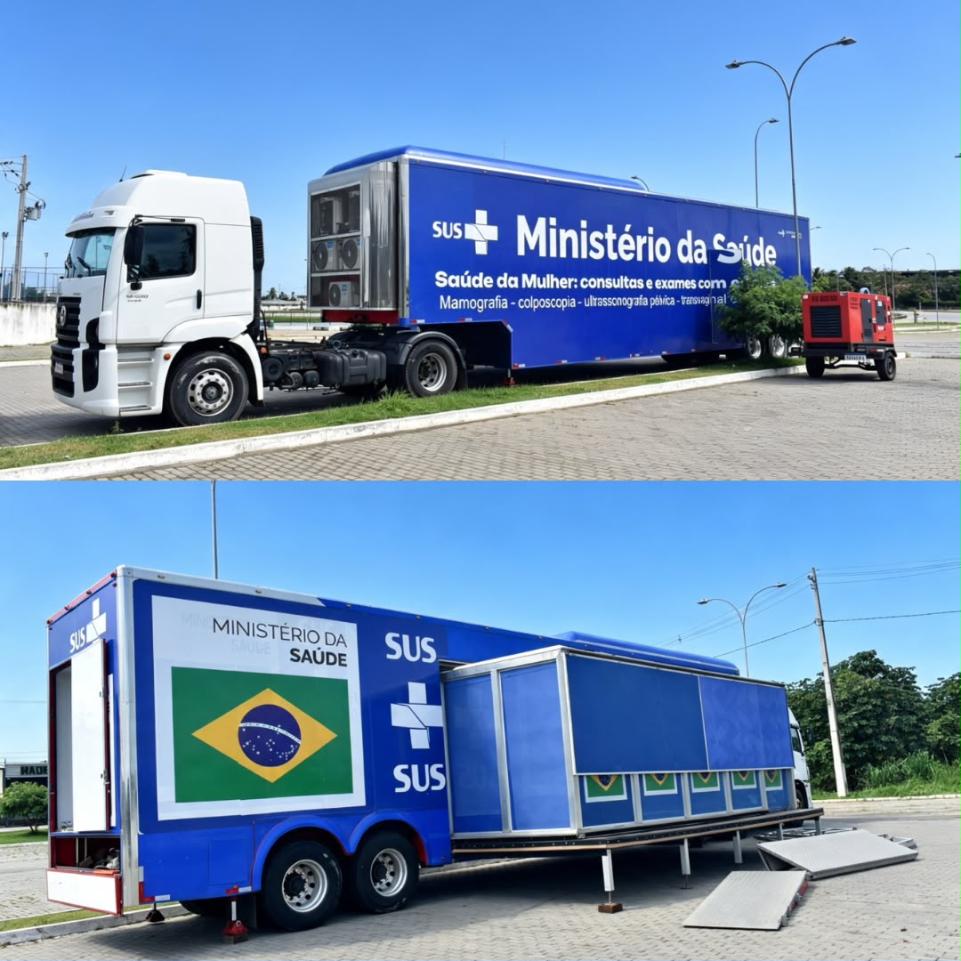 São Gonçalo recebe Carreta da Saúde da Mulher e amplia oferta de atendimento especializado do SUS para 31 municípios do RN