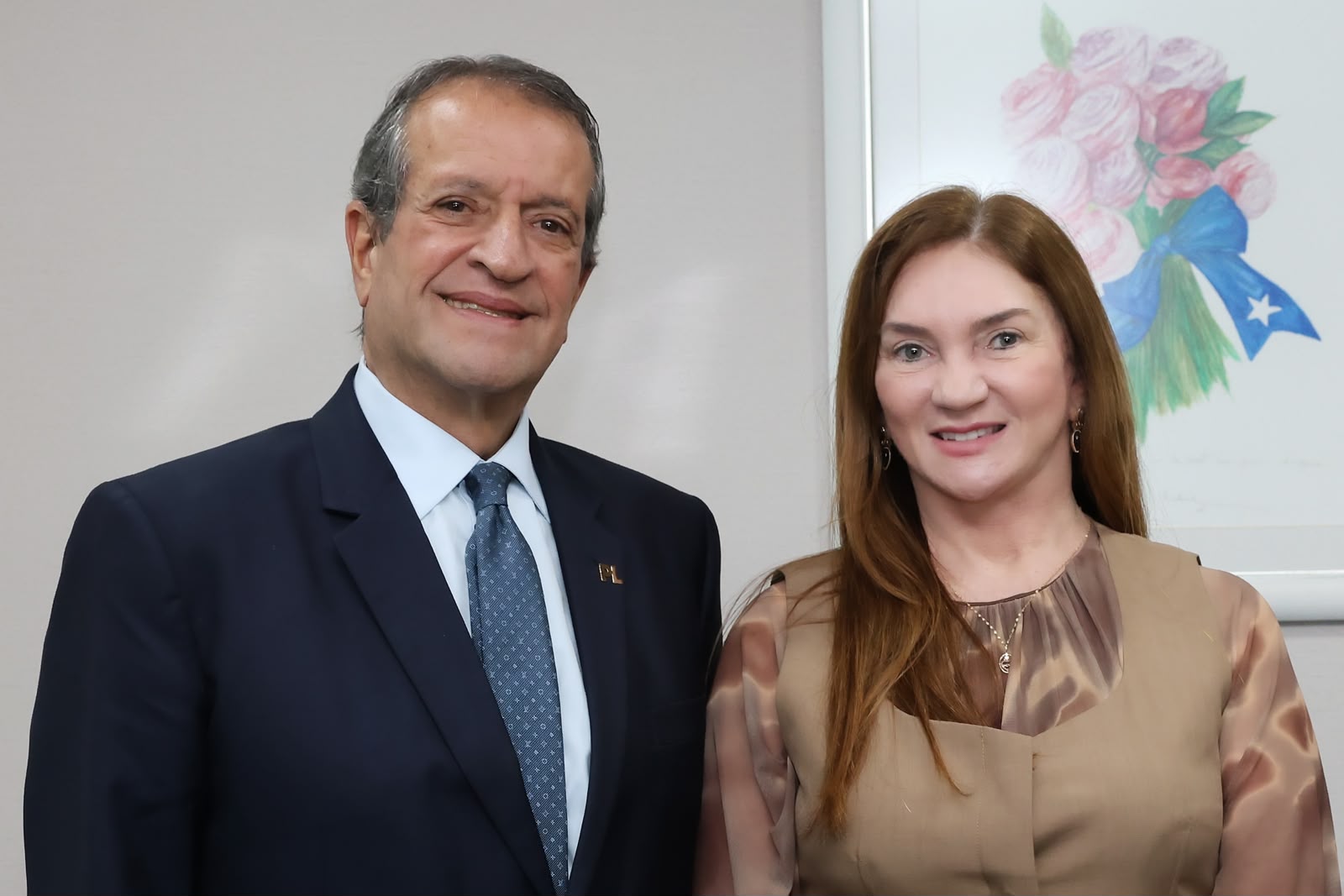 Terezinha Maia se reúne com presidente nacional do PL