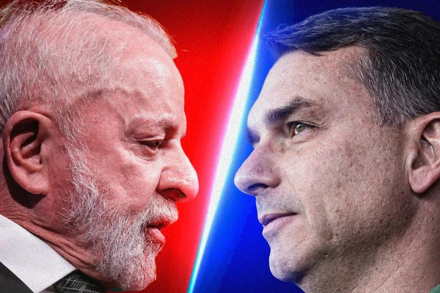Flávio Bolsonaro vence Lula em eventual 2º turno e lidera pesquisa Gerp
