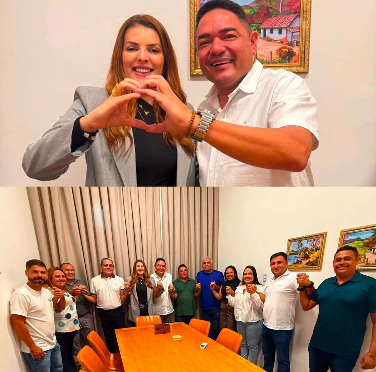 Nina Souza recebe apoio do Vice-Prefeito, vereadores e lideranças políticas de São Gonçalo do Amarante