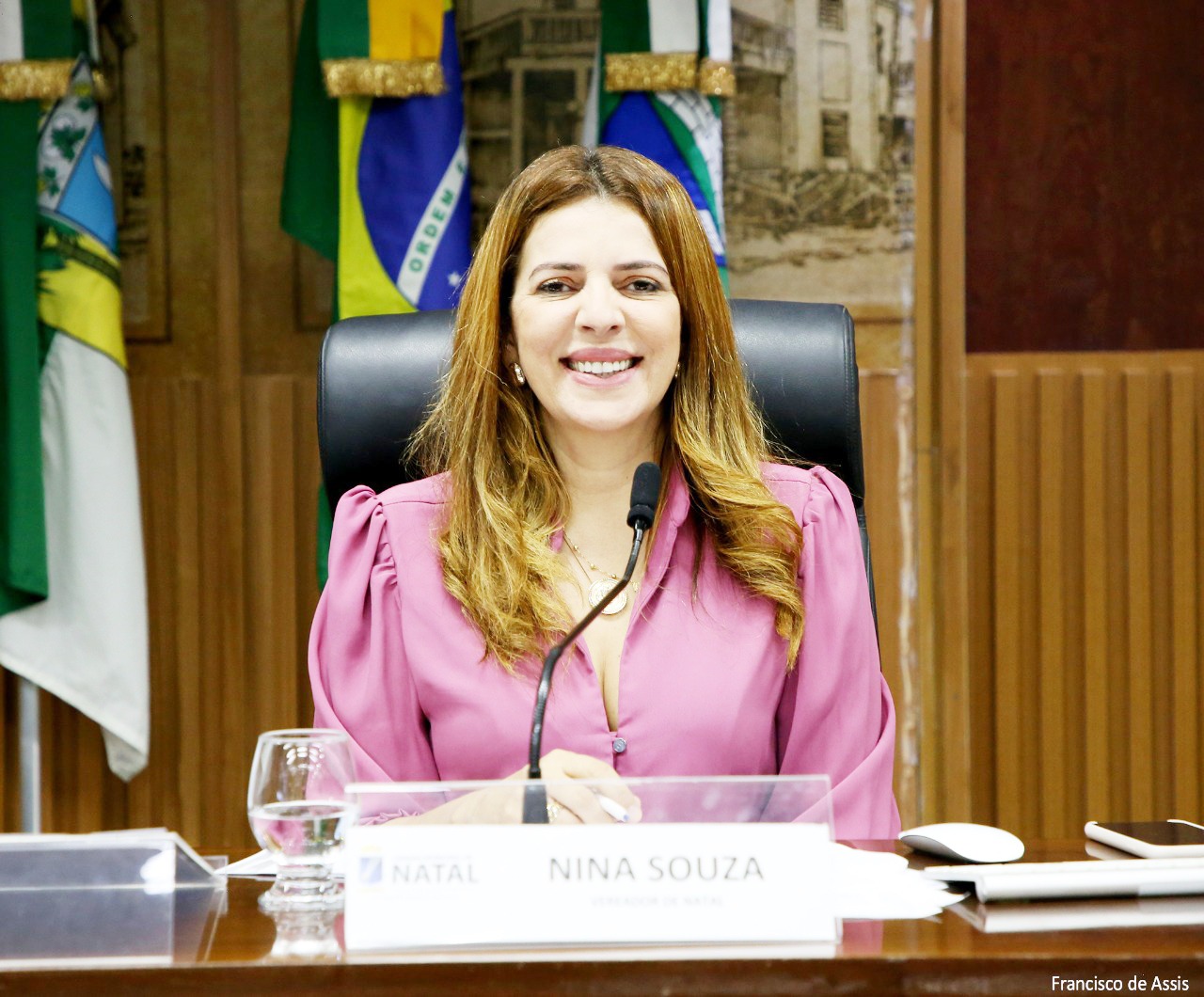 Nina Souza é a terceira candidata mais citada em pesquisa para deputada federal no RN
