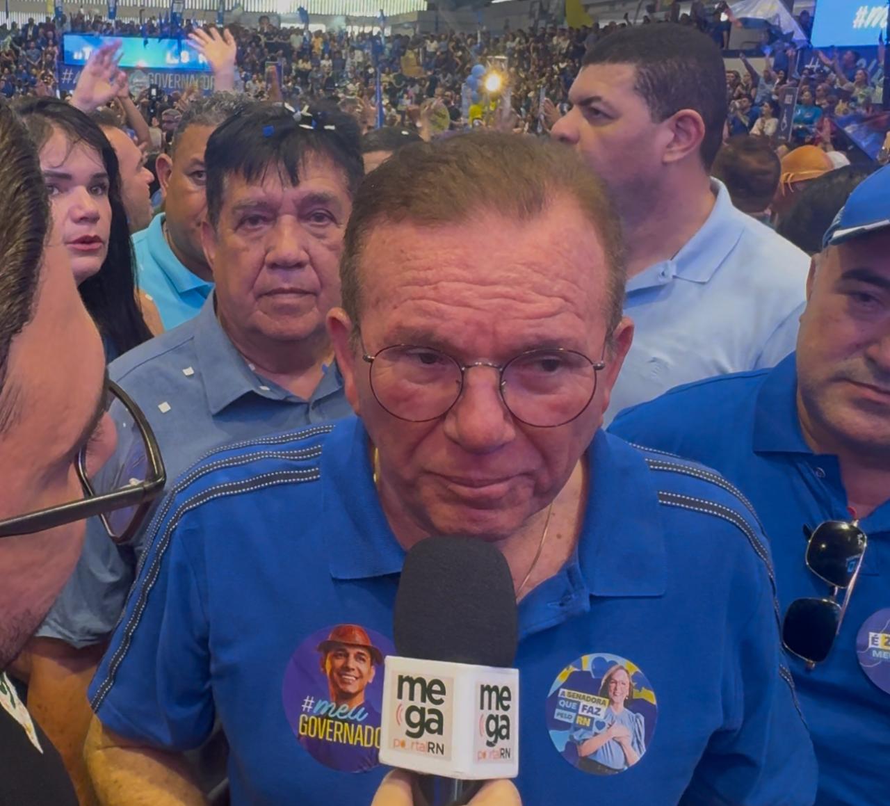 Prefeito Jaime Calado fala sobre convenção Allyson, Tércio e Zenaide