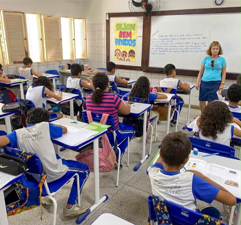 Natal registra avanço no IDEB 2025 e amplia resultados na educação municipal
