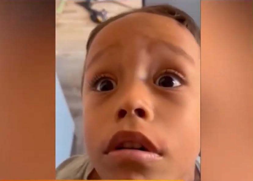Mãe grava o filho de 3 anos chorando para não ver o pai horas antes de ser m0rt0