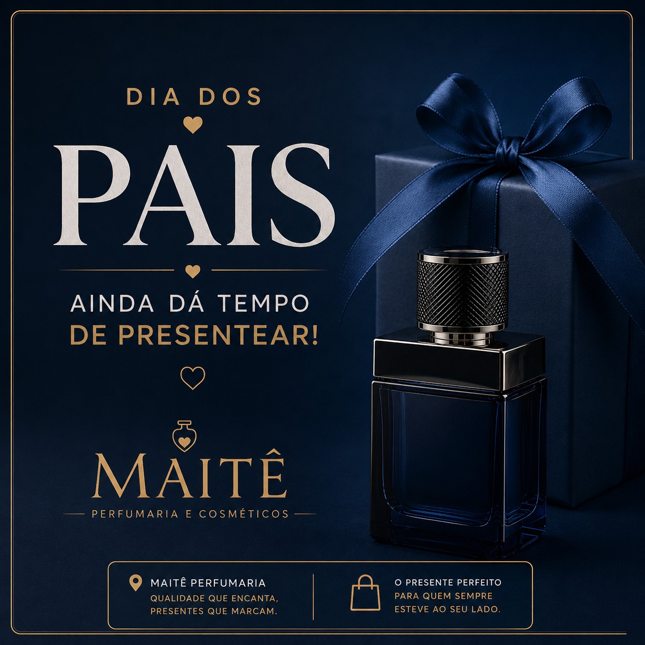 Seu presente de Dia dos Pais está na Maitê Perfumaria!