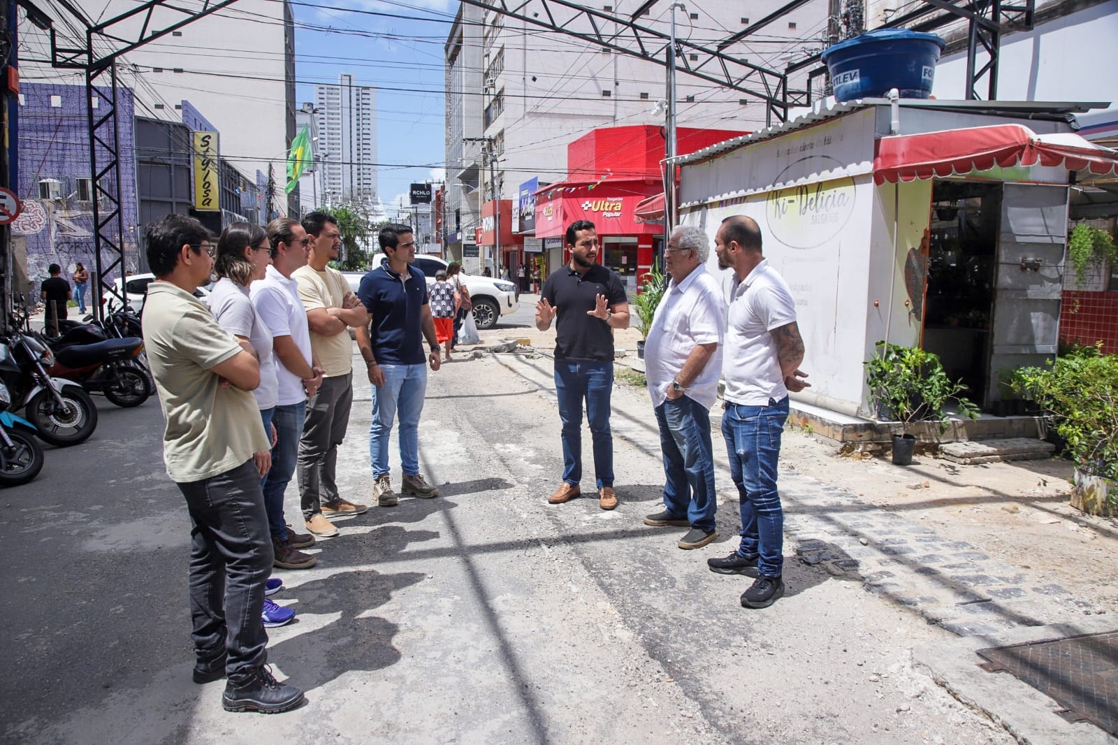 Obras na rua João Pessoa vão entrar em nova fase a partir de segunda-feira (10)