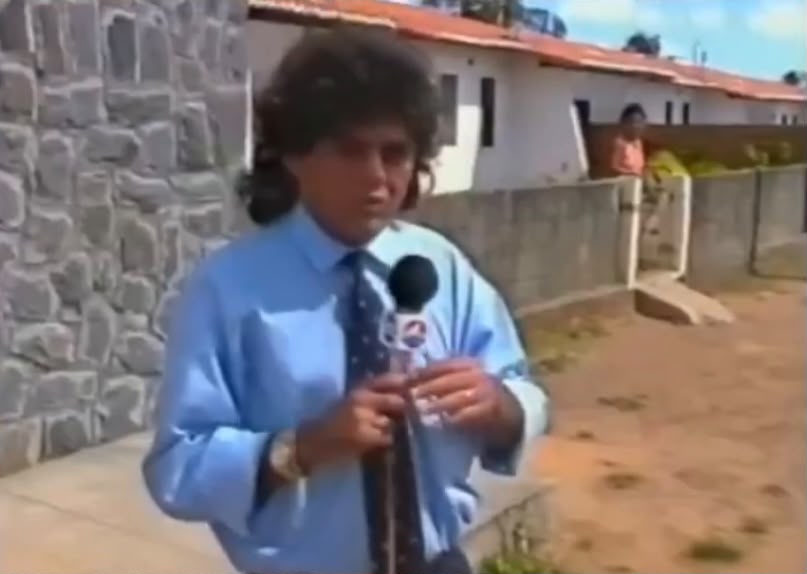 Relembre o inesquecível repórter policial Jota Gomes e o famoso bordão que marcou gerações: “Na marca da exclusividade!”