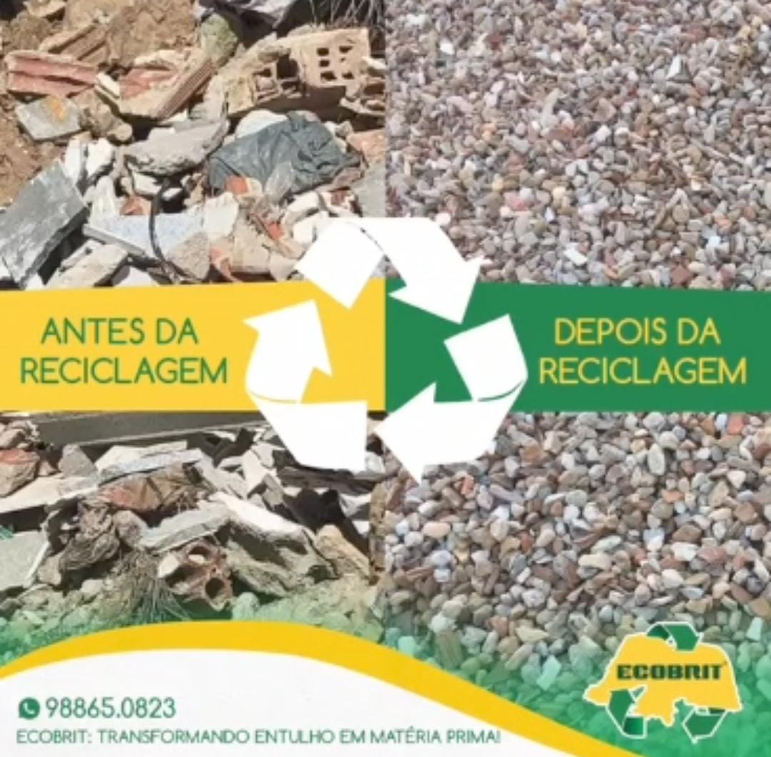 ♻️ Usina Ecobrit: do entulho à sustentabilidade!