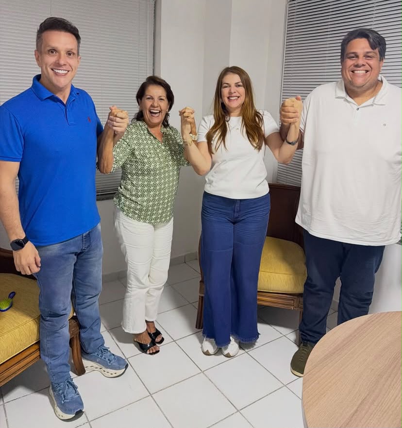 Netinho França e Ex-Prefeita Odiléia Mesquita declaram apoio a Eriko e Nina
