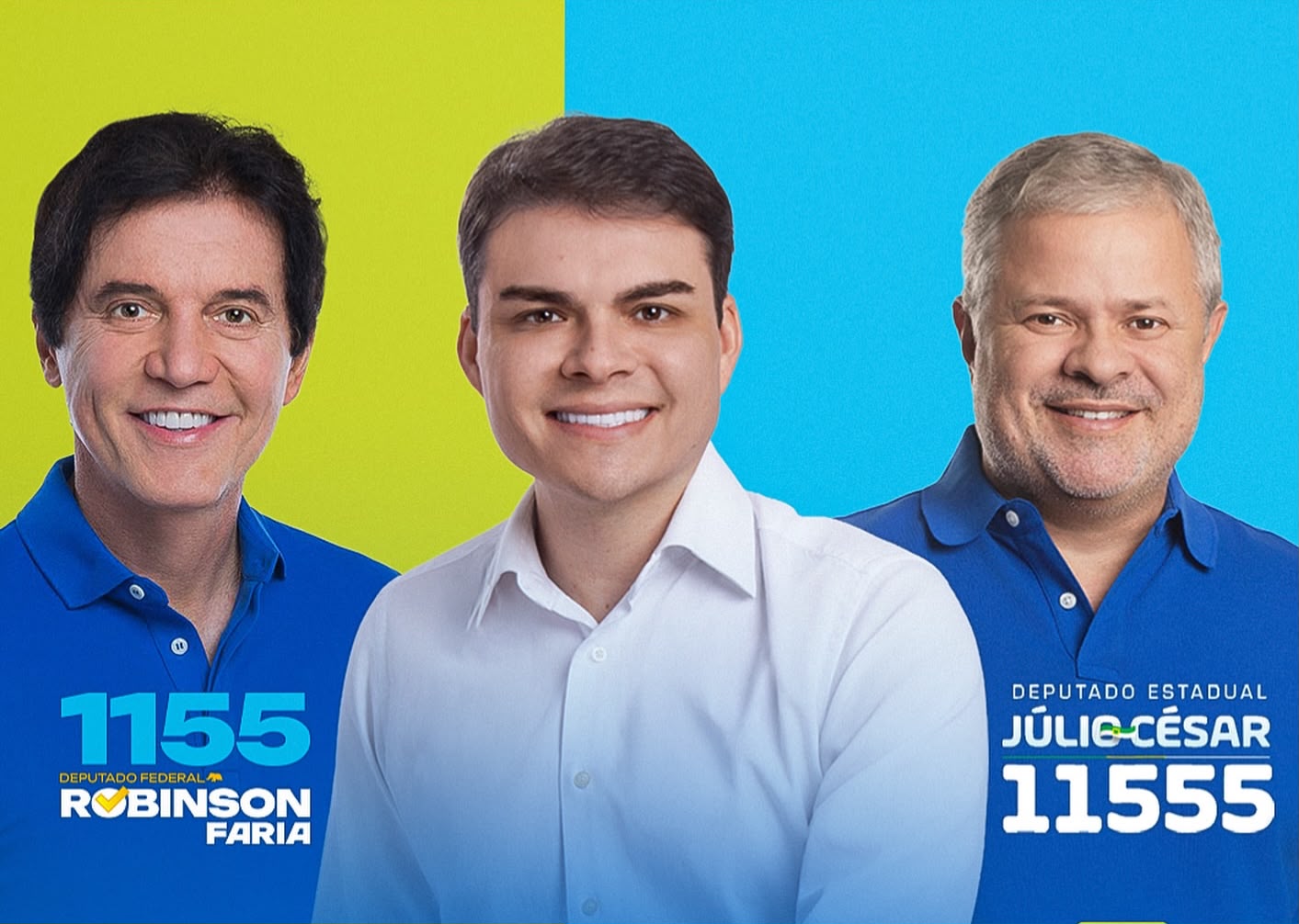 Dr. César Maia declara apoio a Júlio César e Robinson Faria