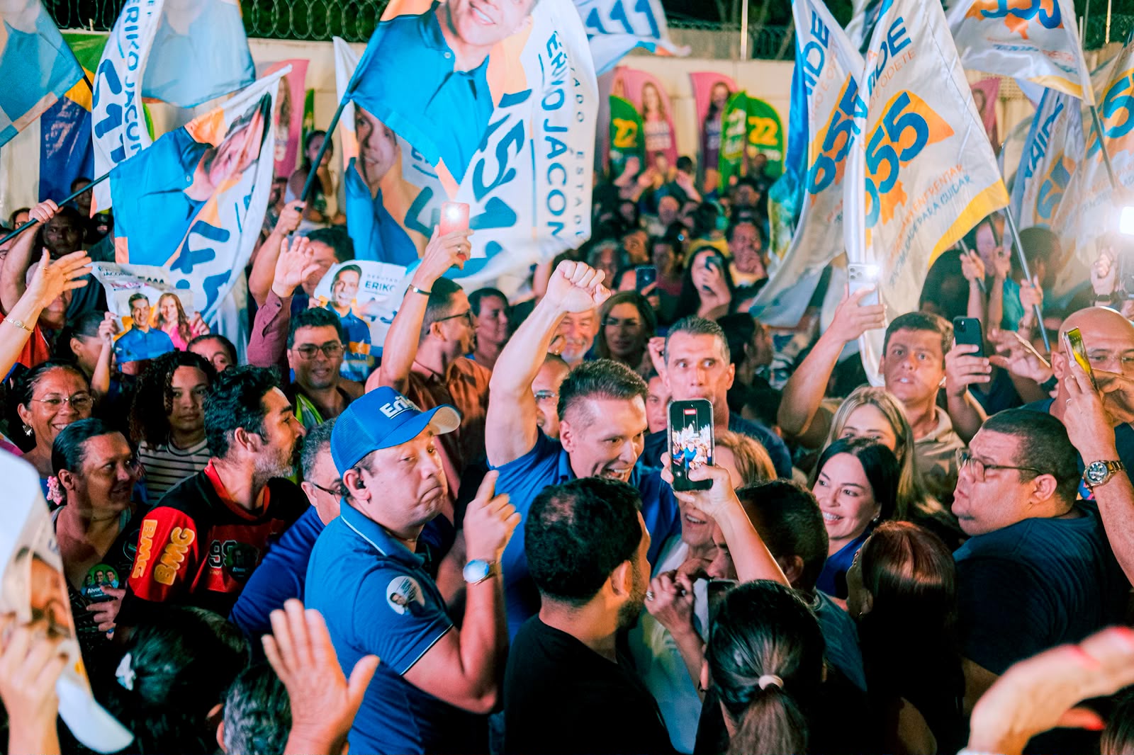 Lançamento de Eriko Jácome reúne multidão e dá largada a uma das campanhas mais movimentadas do RN