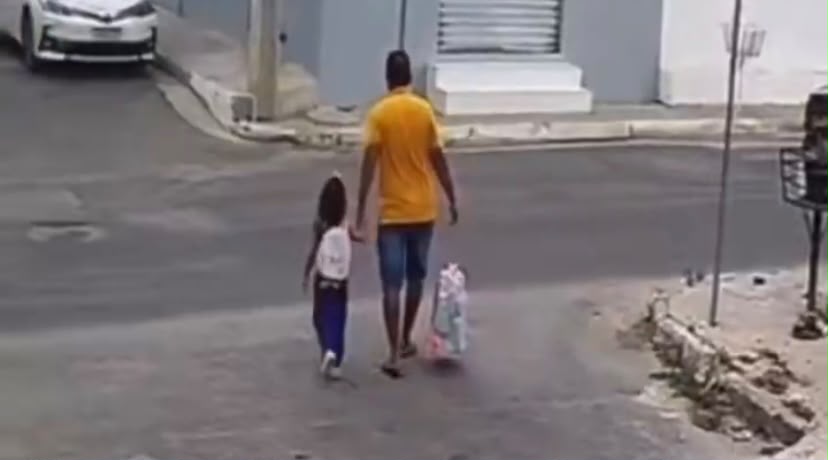 Homem é mort0 a t1r0s na presença da filha enquanto a levava para a escola