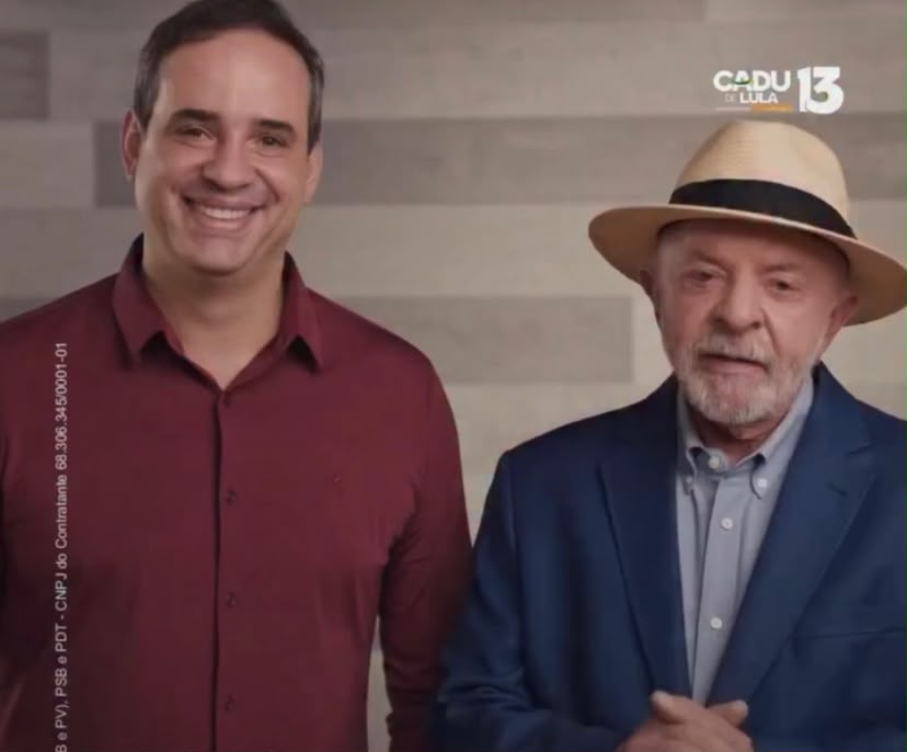 Lula diz que “RN pode mais” e pede voto para Cadu para o Governo do Estado