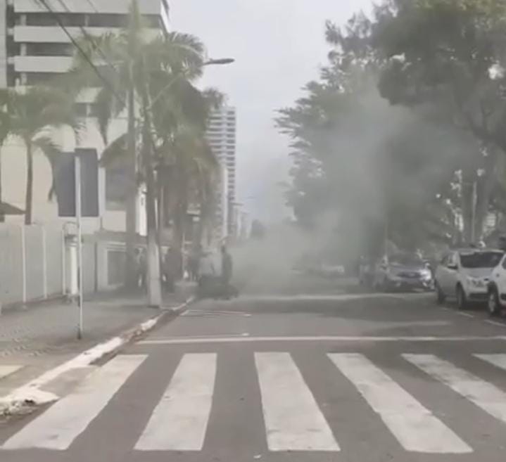 mulher teria ateado fogo em veículo na campos salles