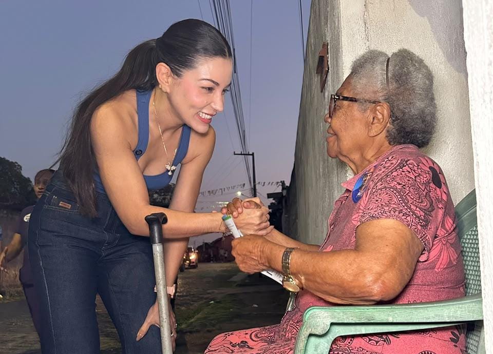 Vice-prefeita Raquel Rodrigues: casa em casa, de mãos limpas, coração aberto e respeito por cada família de Macaíba