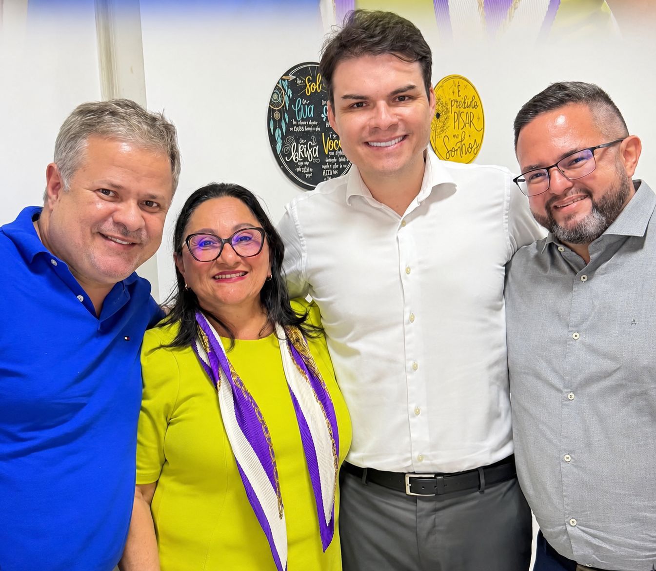 Professora Francisca Henrique reforça grupo de Júlio César e amplia articulação em Parnamirim