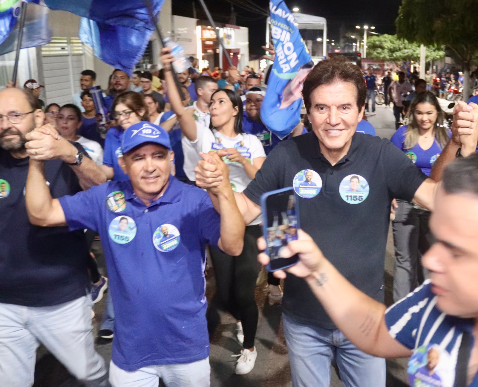 Jaçanã, Coronel Ezequiel e São Bento do Trairi abraçam Robinson Faria em mobilizações históricas e grande presença popular