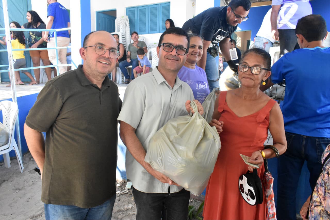Prefeitura de São Gonçalo realiza nova etapa do Programa de Aquisição de Alimentos e beneficia 115 famílias em Olho d’Água do Chapéu