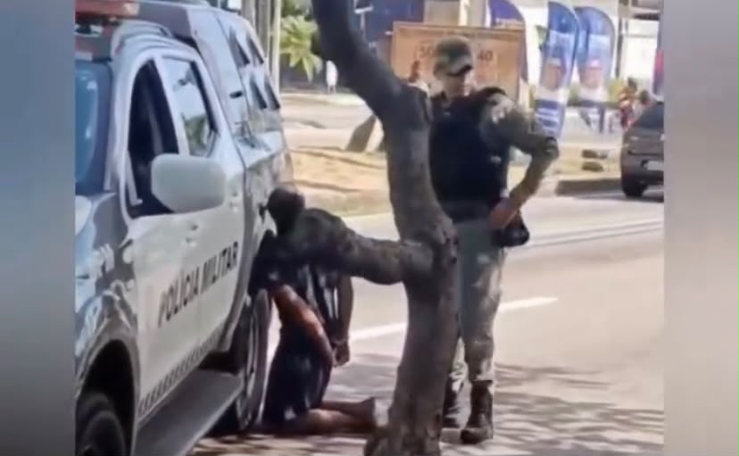 Lutador de jiu-jítsu reage a tentativa de assalto, desarma suspeito e o domina em Natal