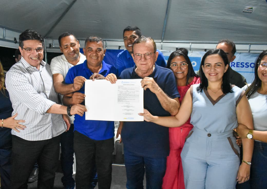 Prefeito Jaime Calado assina ordem de serviço para construção de UBS no bairro Arvoredo