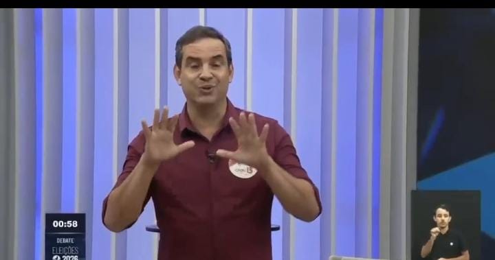 Cadu critica Allyson em debate: “há um personagem fugindo das respostas”