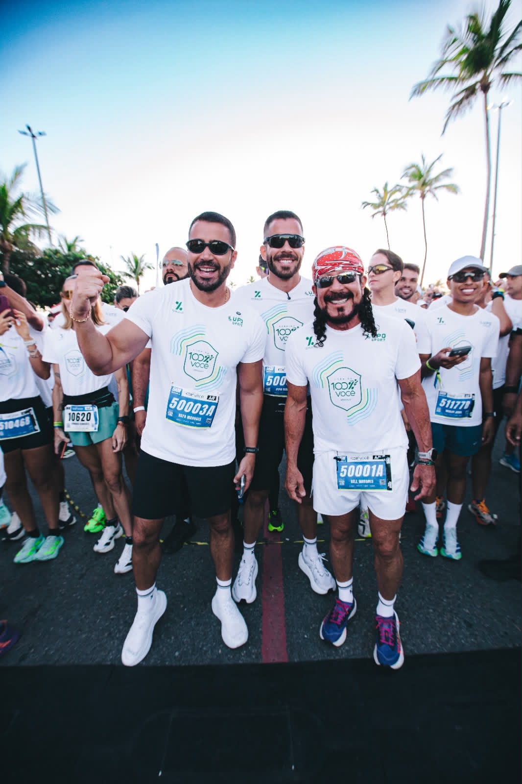 Bell Marques, Rafa e Pipo Marques preparam nova edição da Corrida 100% Você no Rio Grande do Norte