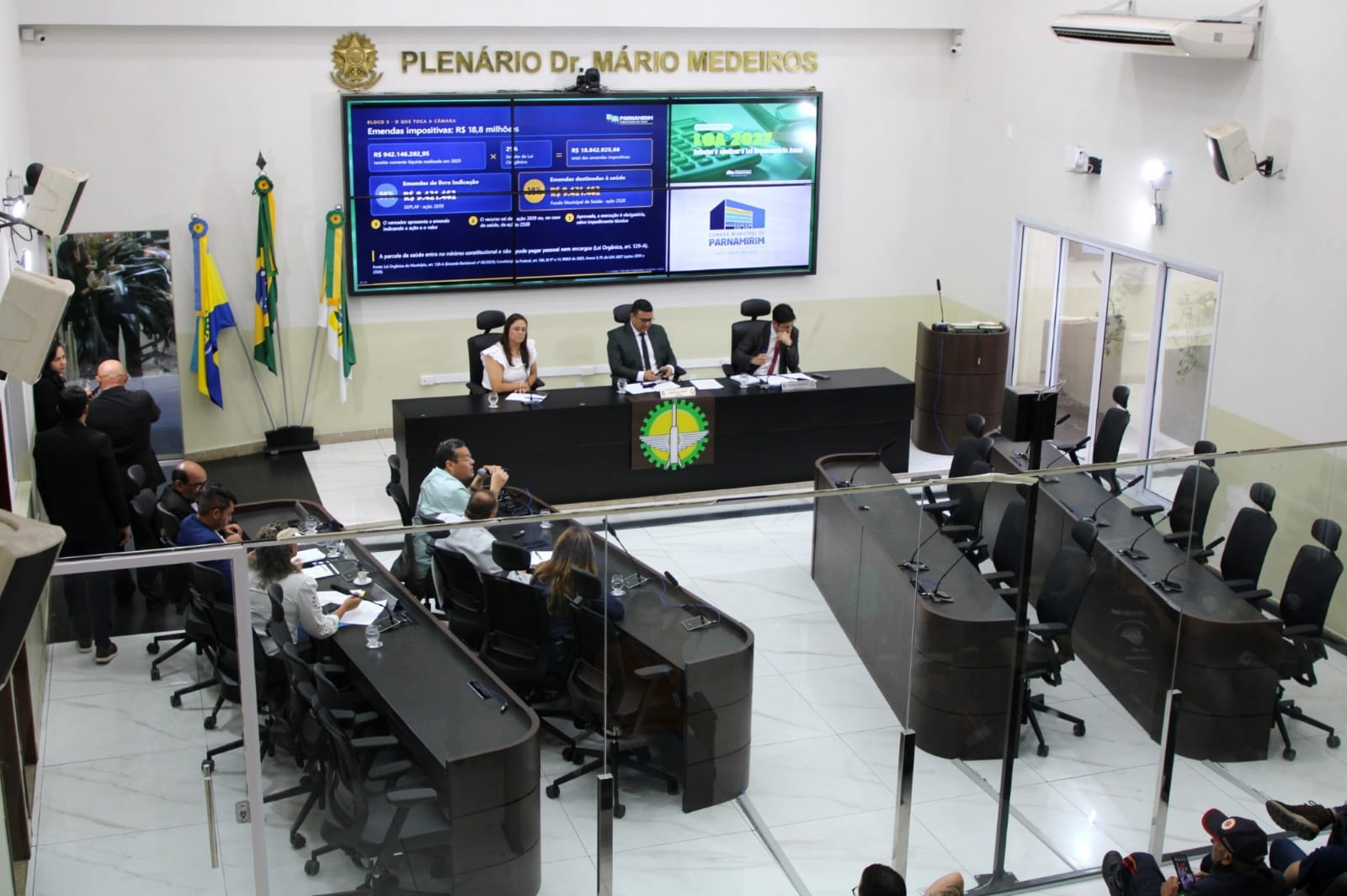 Câmara de Parnamirim promove audiência pública para discutir orçamento municipal de 2027