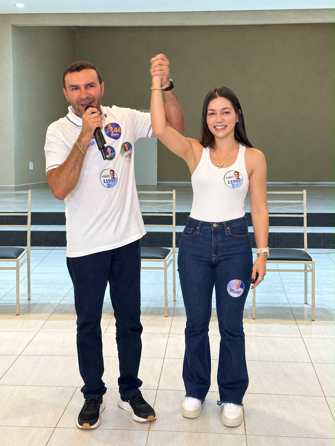 Arrastão da Olimpo Maciel comandado por Emídio e Raquel promete vestir Macaíba de azul neste domingo