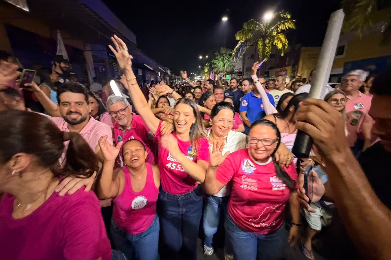 Cristiane Dantas reúne candidatos e lideranças em grande mobilização em São José de Mipibu