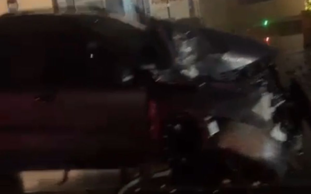 Acidente fatal com vítima na Av. Hermes da Fonseca