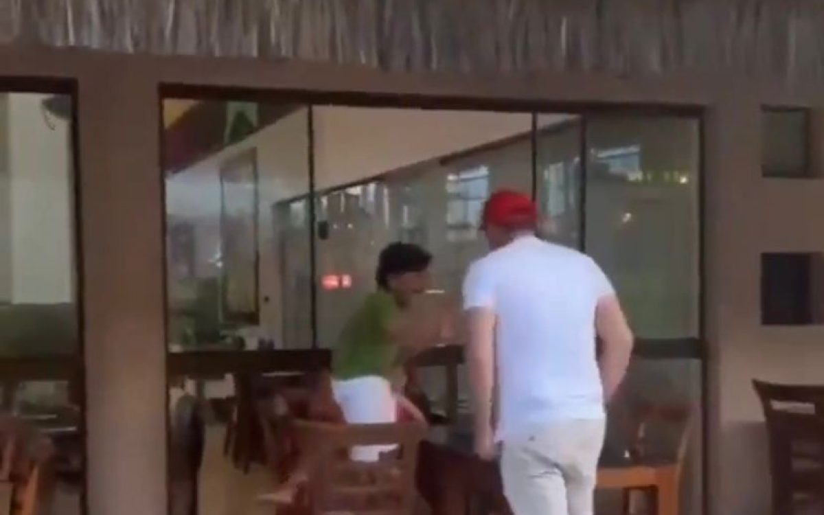 Empresário agrid3 mulher no quarto e continua briga em  restaurante no RN