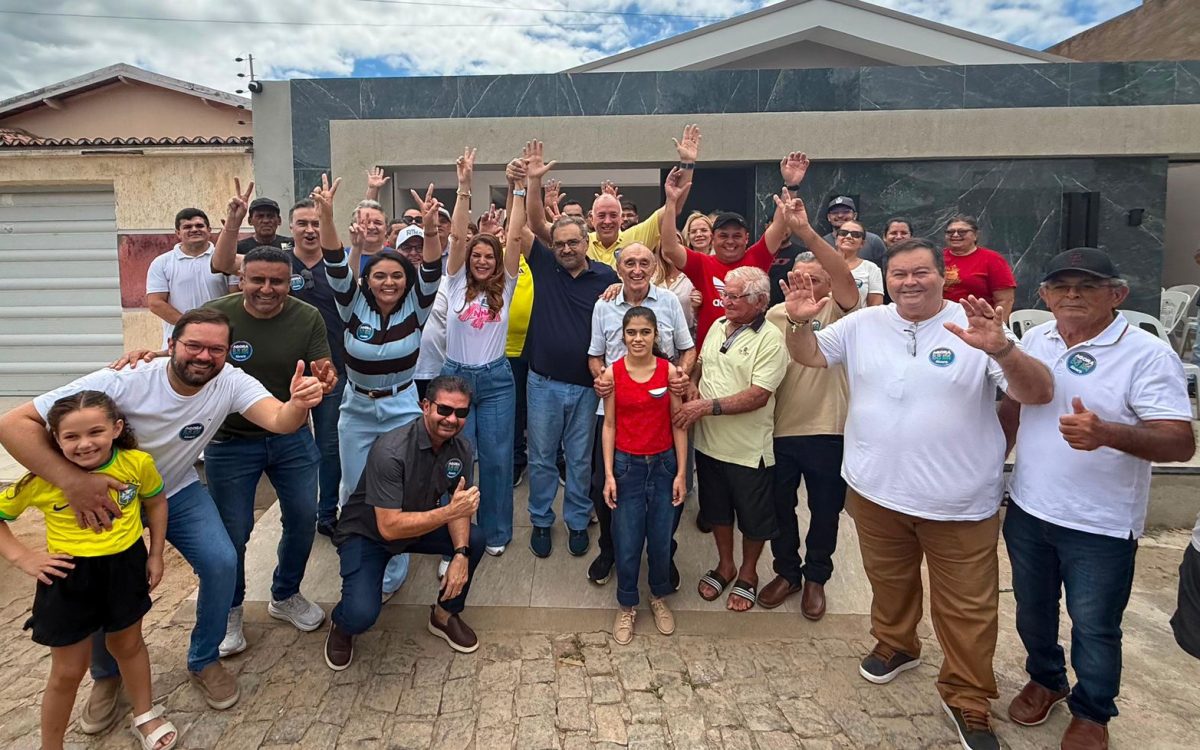 Nina Souza e Getúlio Rêgo percorrem quatro cidades do Oeste Potiguar e fortalecem parcerias políticas na região