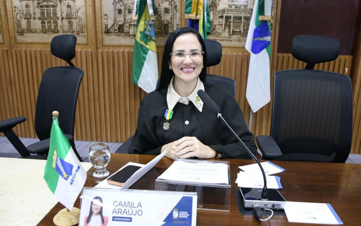 Camila Araújo representava Natal em fórum político promovido pela liderança da Assembleia de Deus no Brasil