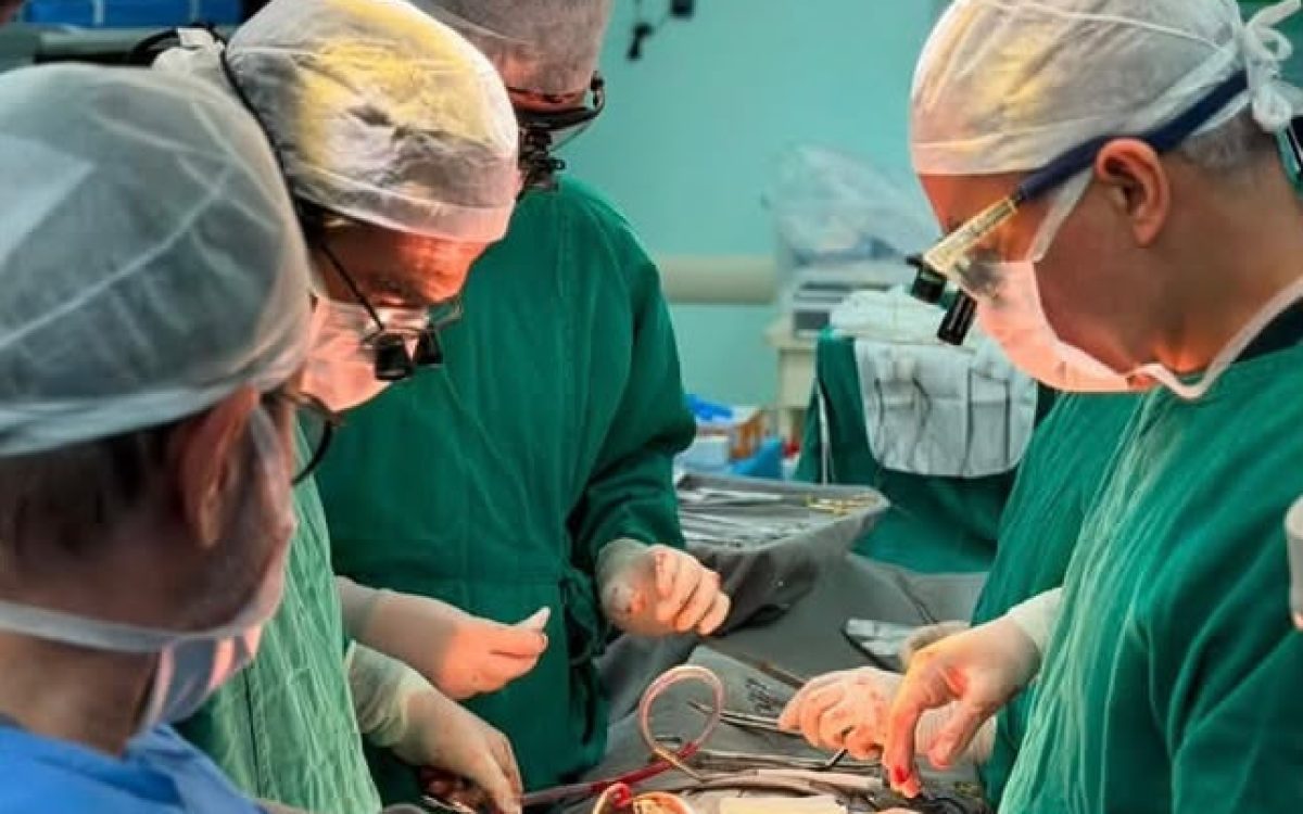Médicos do hospital Rio Grande concluem com sucesso transplante de coração em homem de 67 anos em Natal