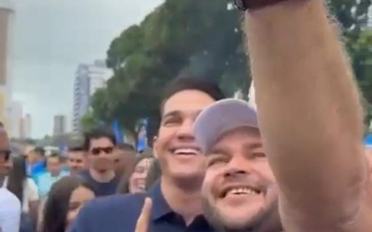 Kleber Rodrigues é recebido com festa na convenção