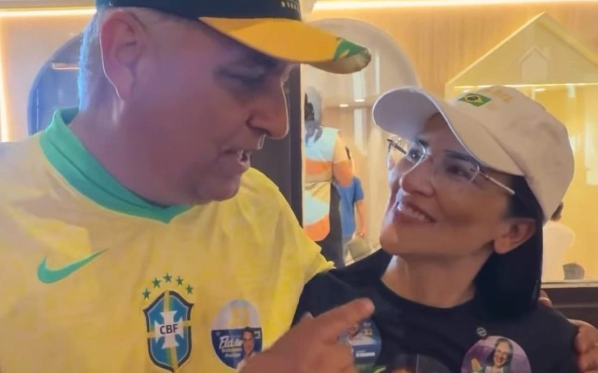Vice-Presidente pede voto para Camila Araújo