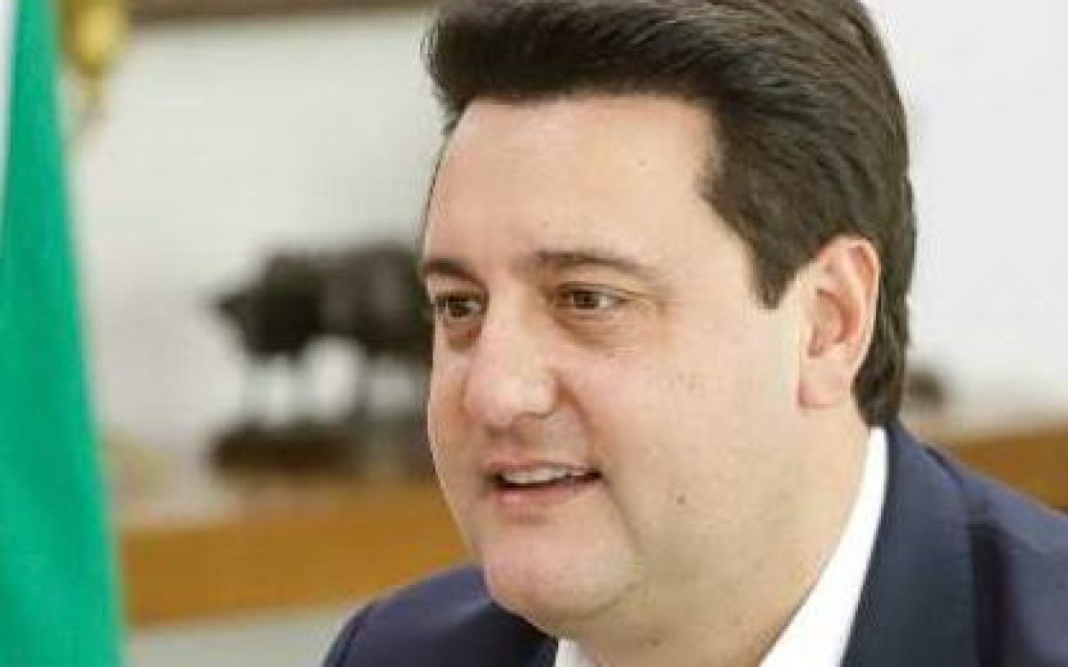 Governador do Paraná Ratinho Jr, anuncia apoio a Flávio