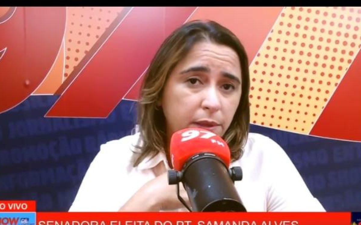 Samanda defende diálogo no Senado sem abrir mão de posições políticas