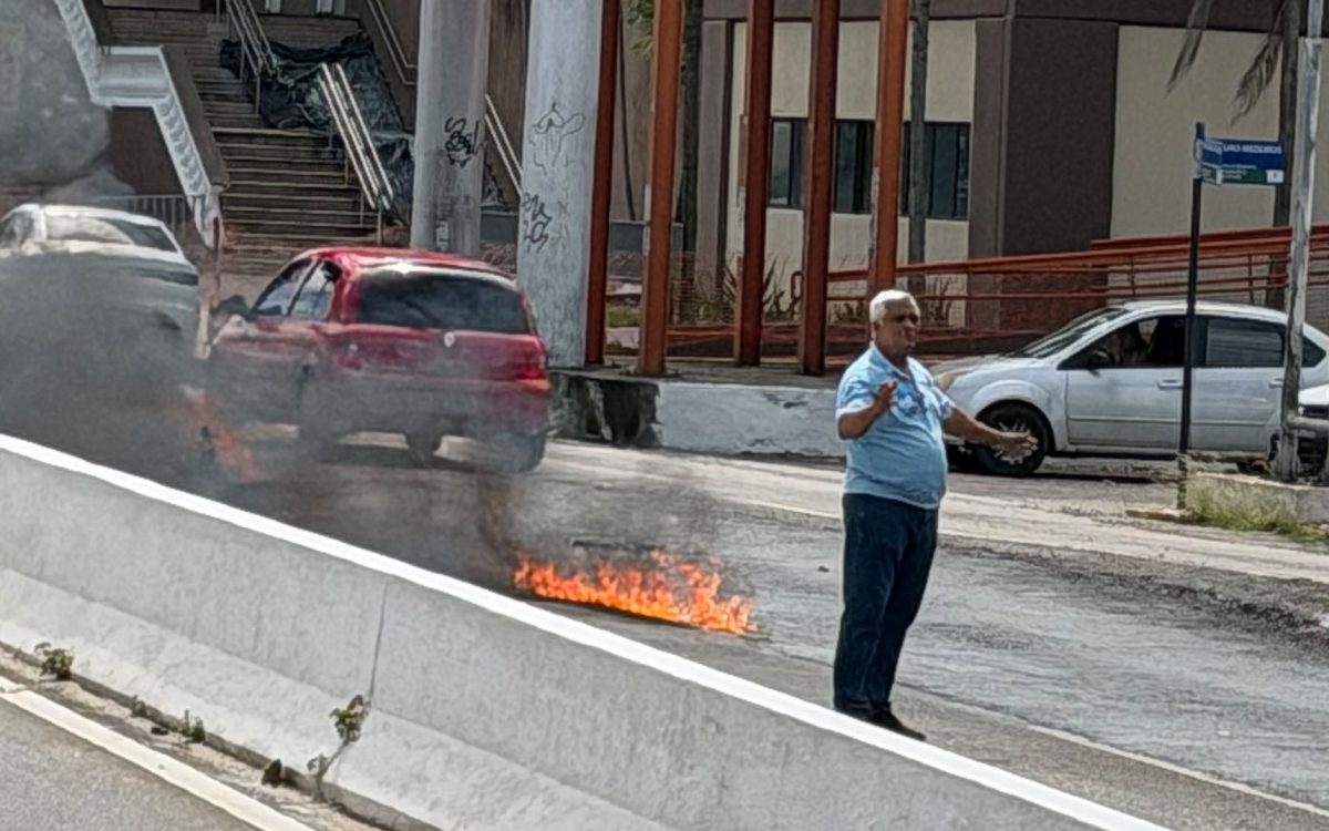 Grave acidente na Salgado Filho
